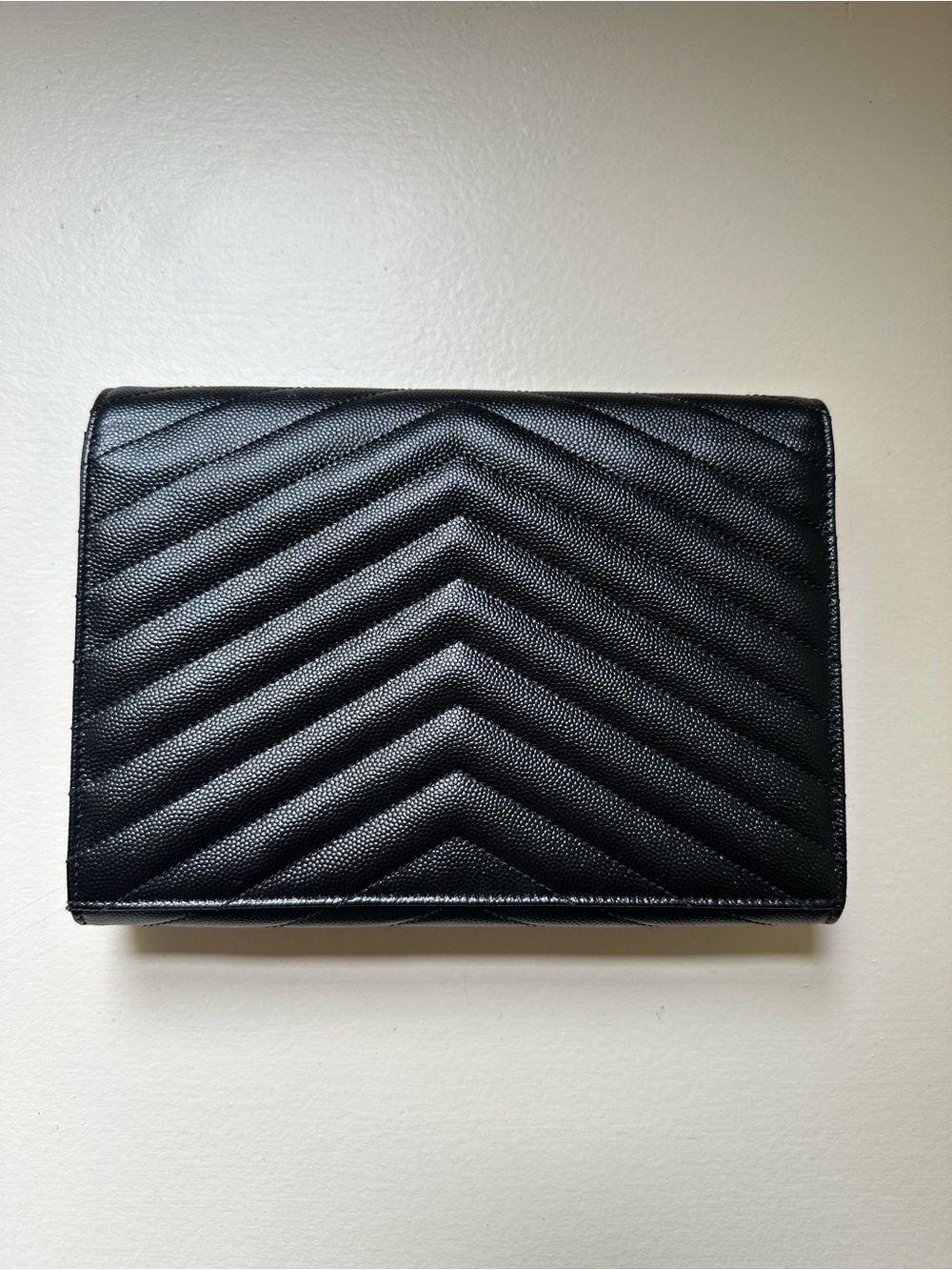 Saint Laurent Cassandre Leather Clutch - Picture 5 of 7